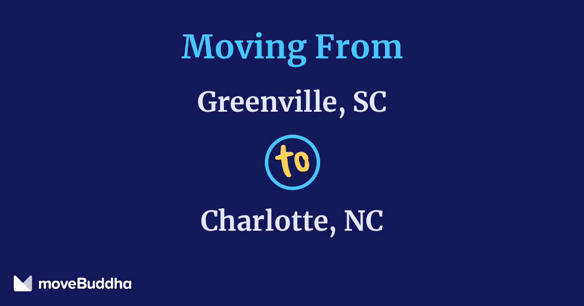 $617 Movers From Greenville to Charlotte