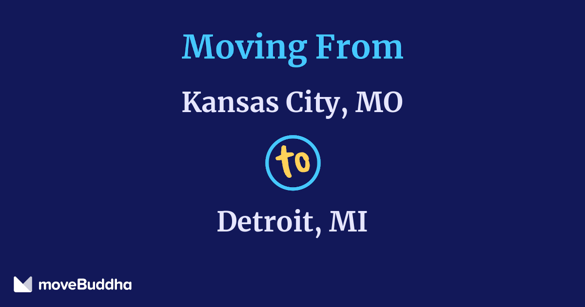 1,445 Movers From Kansas City to Detroit