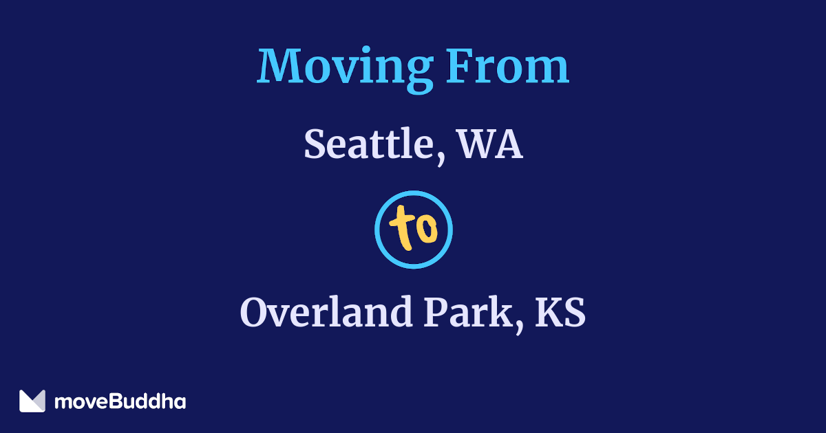 ($1,717) Movers From Seattle to Overland Park