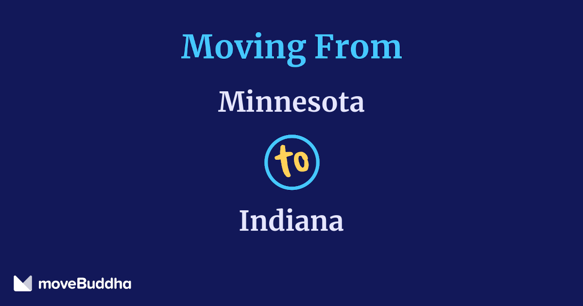 Minnesota to Indiana Movers (2026 Cost Data) | moveBuddha