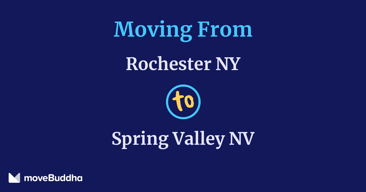 ($1,665+) Rochester, NY to Spring Valley, NV Movers | moveBuddha
