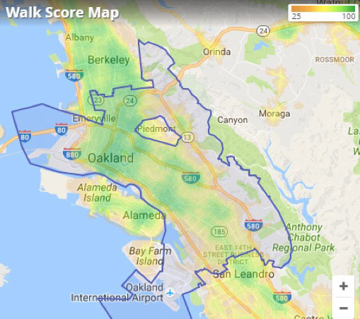 walk-score-map-oakland