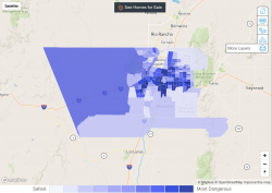 Albuquerque Crime Map 2021
