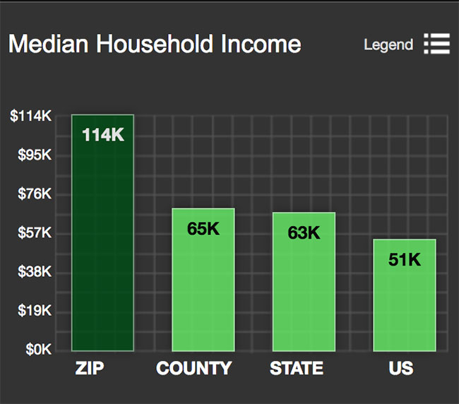 Georgetwon Median Household Income