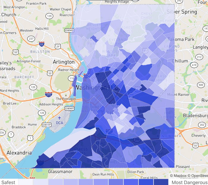 Bethesda, MD Crime Rates and Statistics - NeighborhoodScout