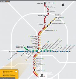 Atlanta train stations map 2020