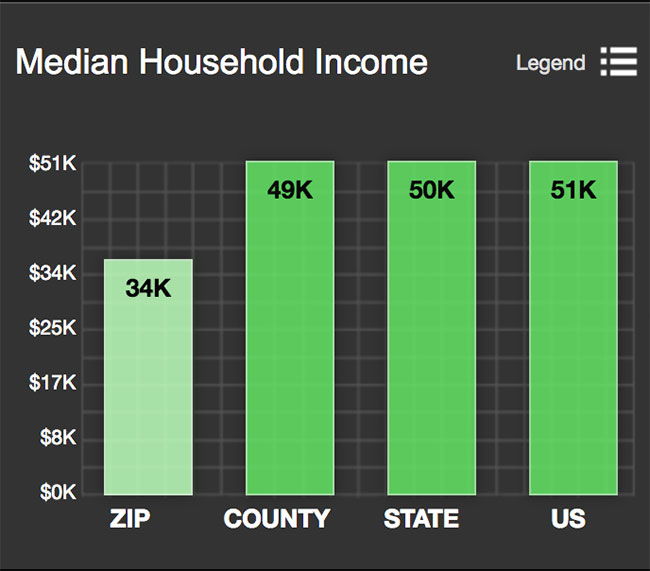 Alta Vista Median Household Income