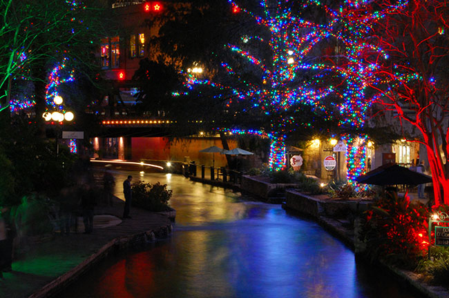 San Antonio TX River Walk Nightlife