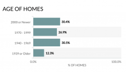 Age of Homes in Atlanta 2021