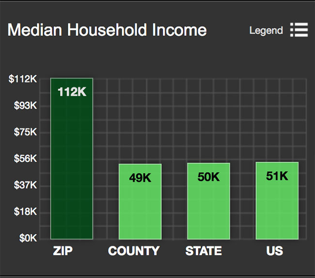 Stone Oak Median Household Income