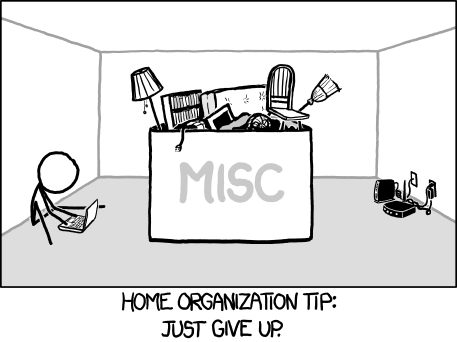 home-organization xkcd