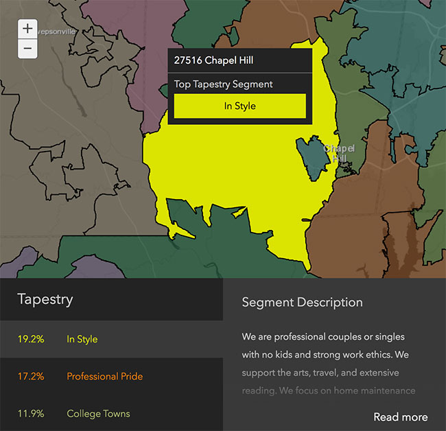 Chapel Hill Neighborhood Demographics