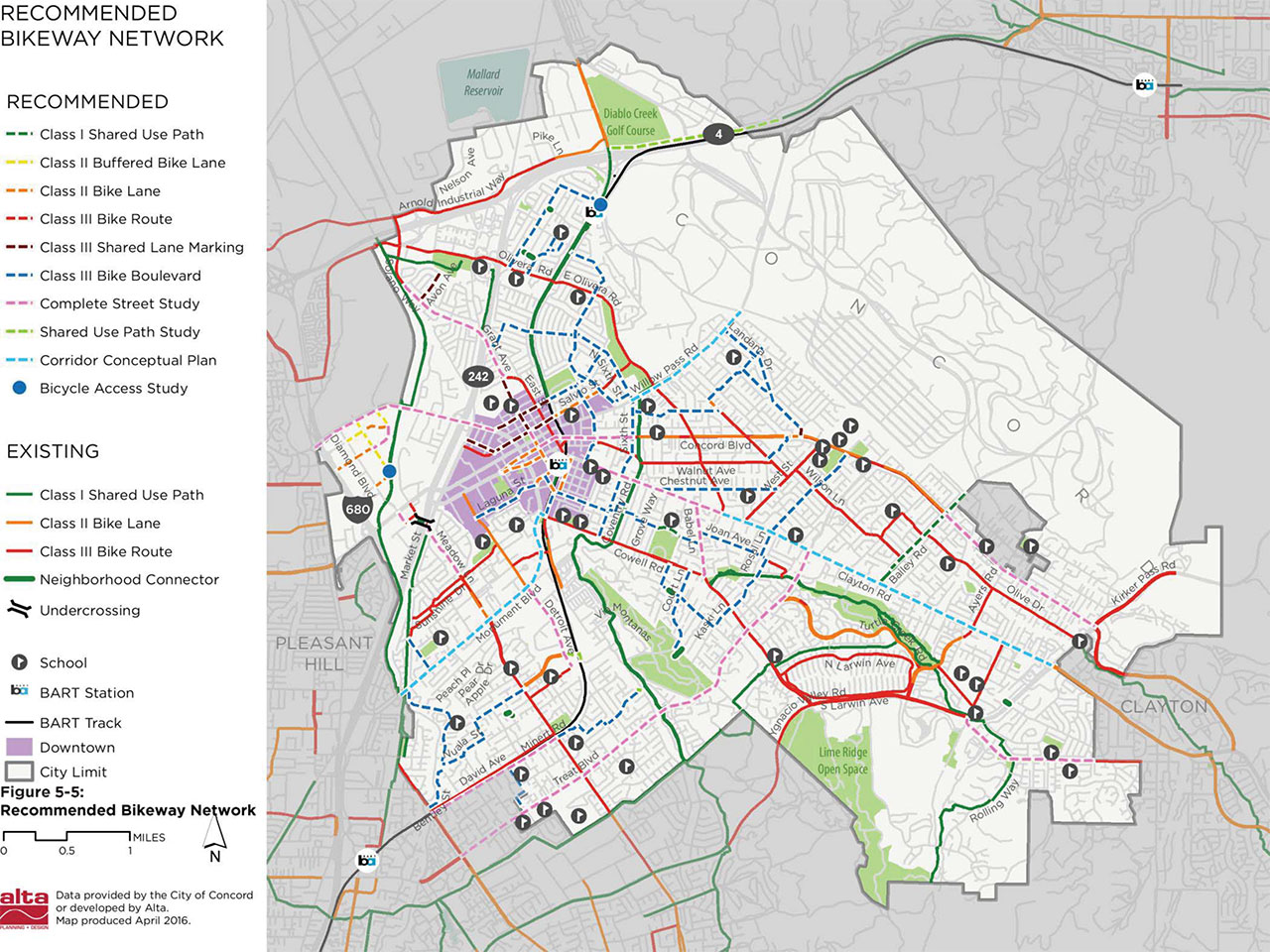 Concord Bike Map