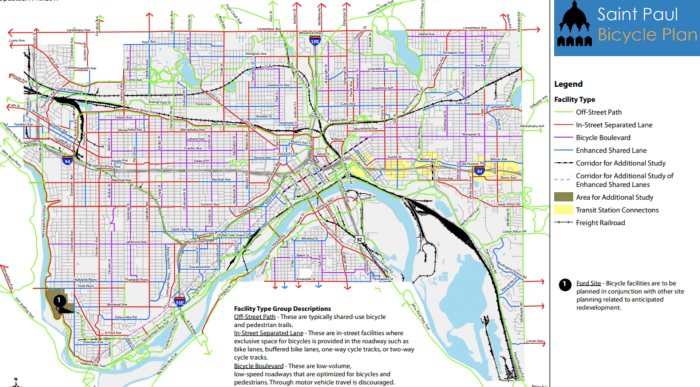 Map to SPPD Saint Paul Minnesota