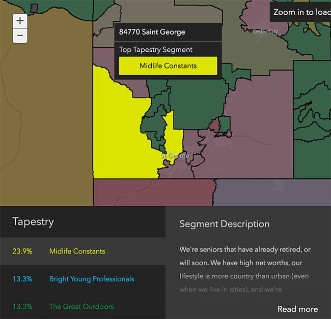 St George Neighborhood Demographics