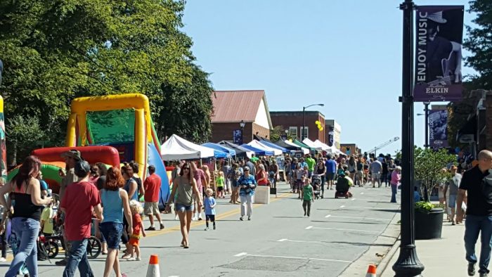 downtown elkin nc pumpkin festival