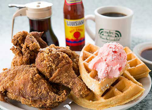 Metro Diner Chicken and Waffles