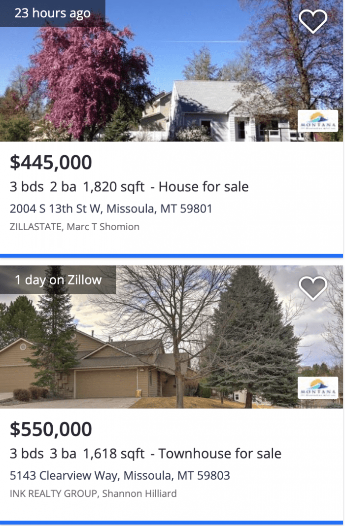 Missoula, MT Southgate Triangle Zillow 2022