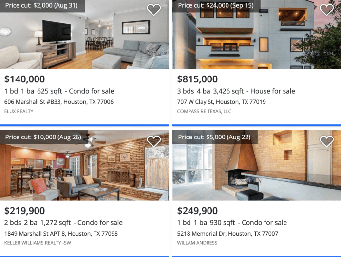 Houston, TX Montrose Zillow Home Prices 2021