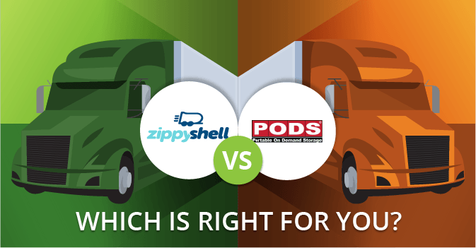 Zippyshell vs PODS: Comparing Costs, Service, and Quality