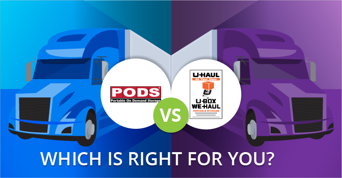 PODS vs U-Box: Which Container Moving Company is Right For You?