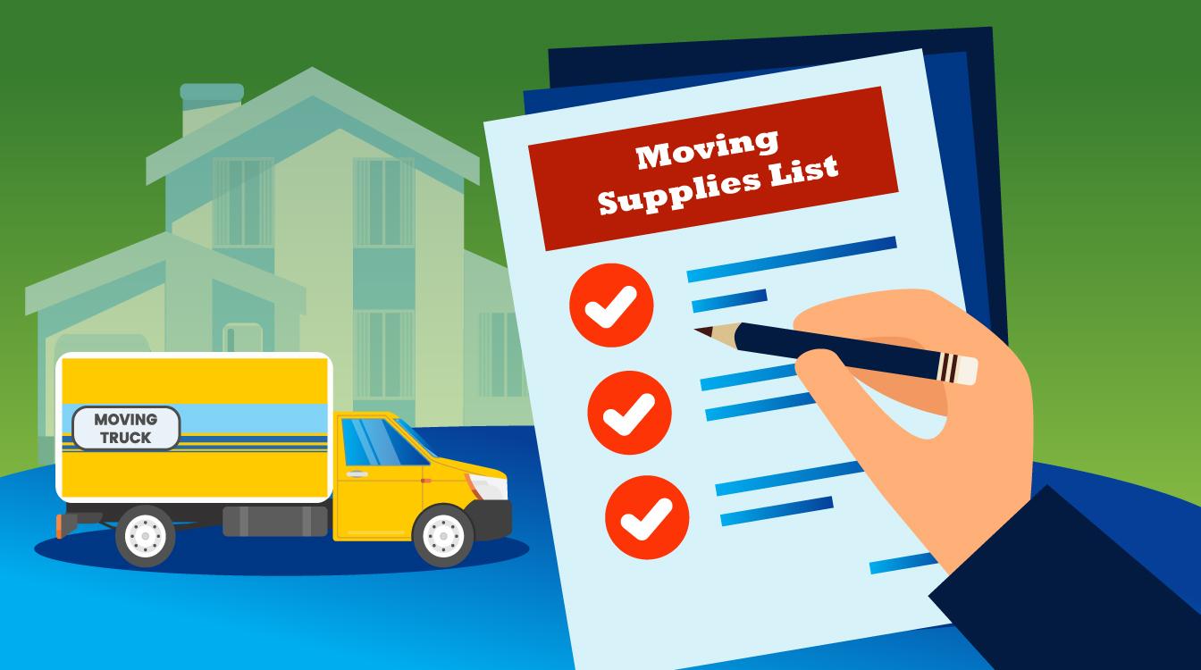 Comprehensive Moving Supplies Checklist moveBuddha