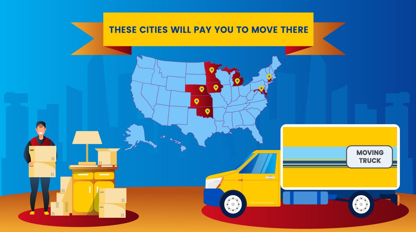 These Cities Will Pay You to Move There in 2022 | moveBuddha