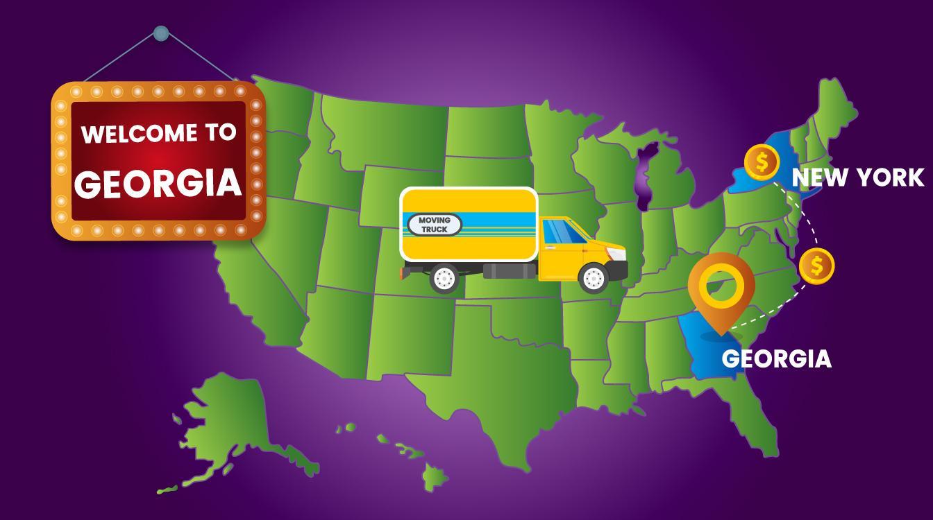 New York to Movers & Cost (2022) moveBuddha