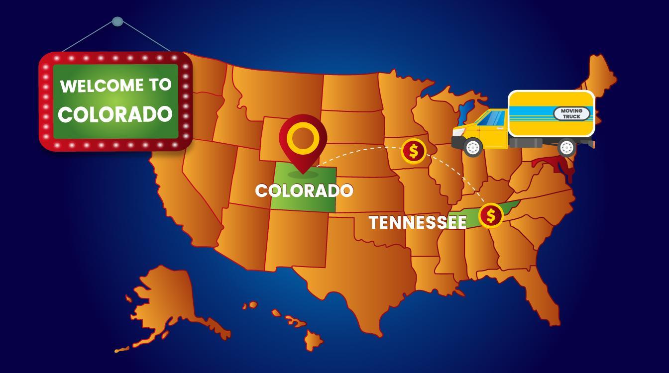 Tennessee to Colorado Movers & Cost (2021) moveBuddha