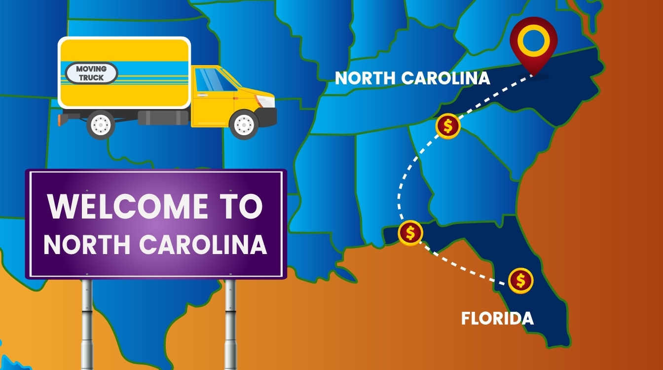 Florida To North Carolina Movers Cost 2022 Movebuddha