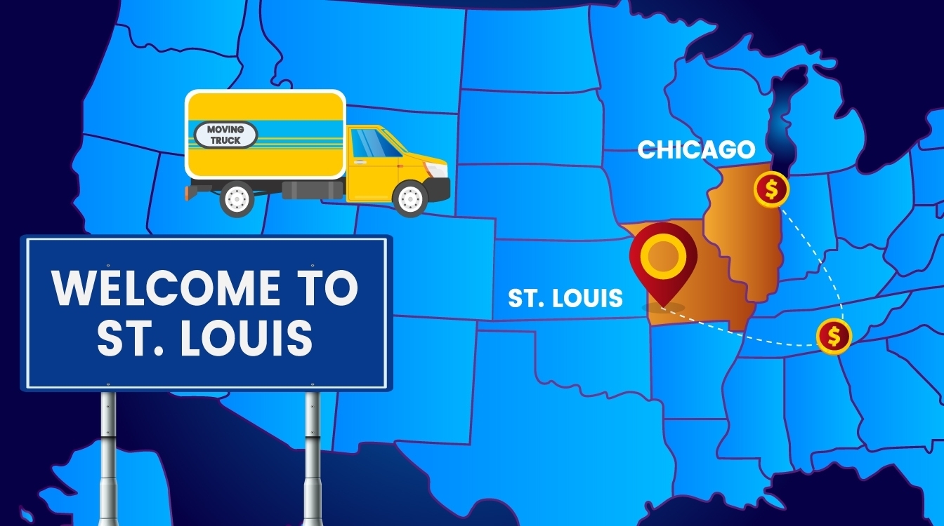 Chicago To St. Louis Movers & Cost (2022) | Movebuddha