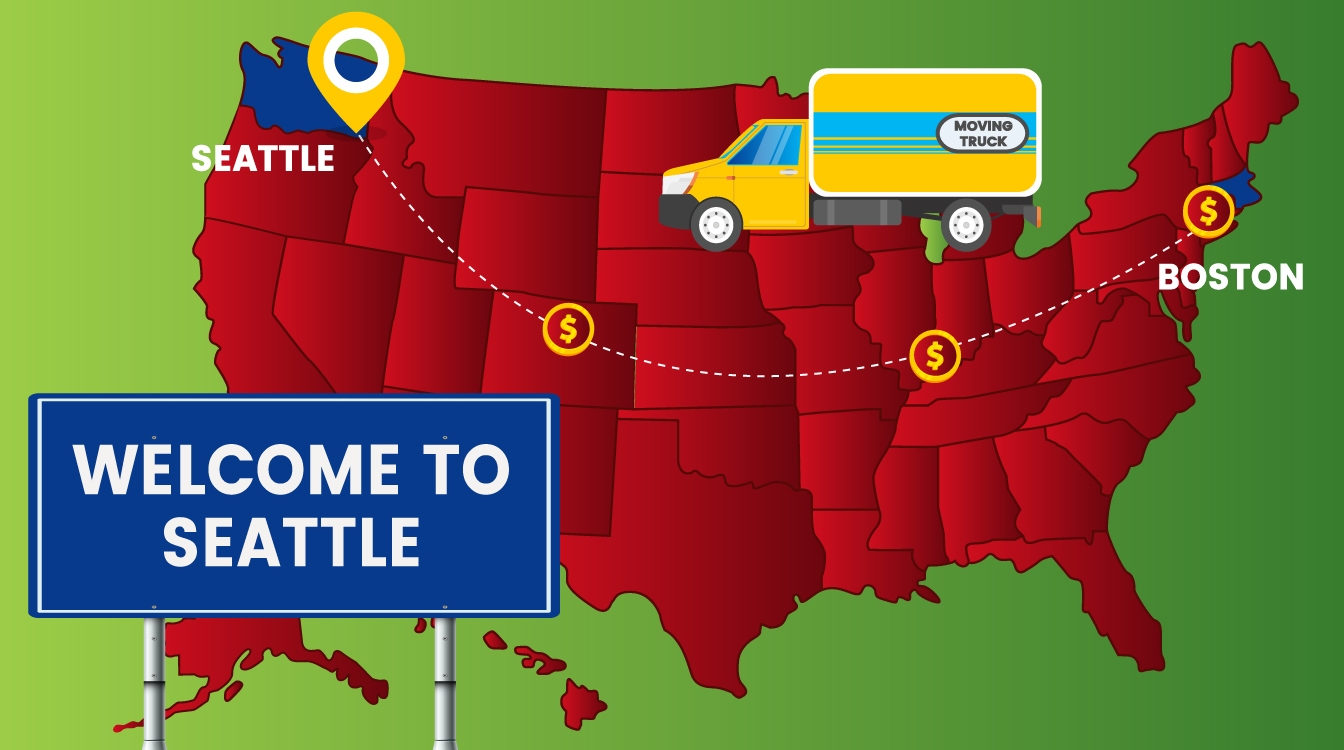 Boston to Seattle Movers & Cost (2022) moveBuddha