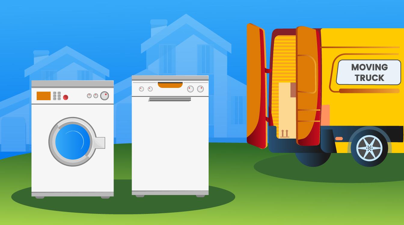 Do Movers Hook Up Washers and Dryers? moveBuddha