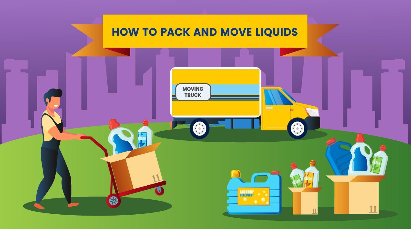 How to Pack Liquids for a Move moveBuddha