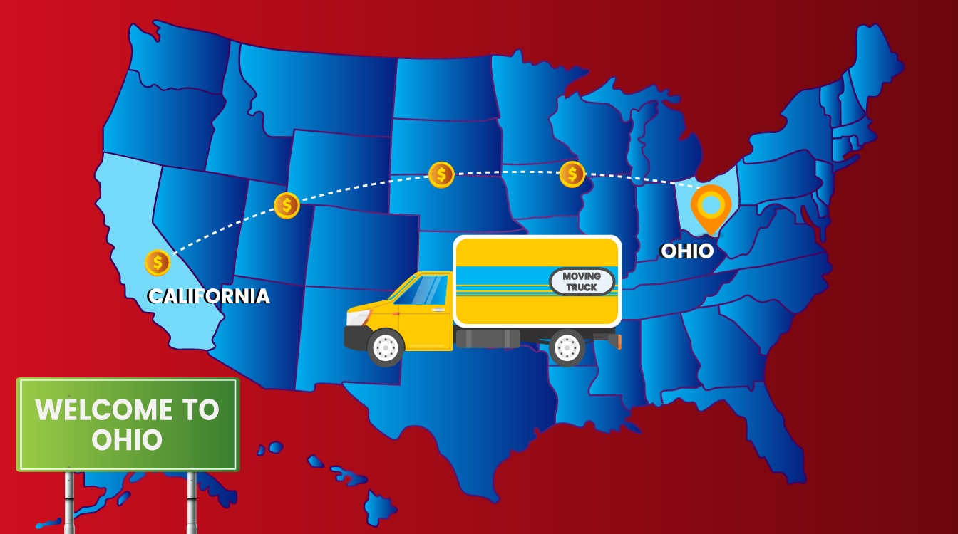 Moving From California to Ohio Movers and Cost (2022) moveBuddha