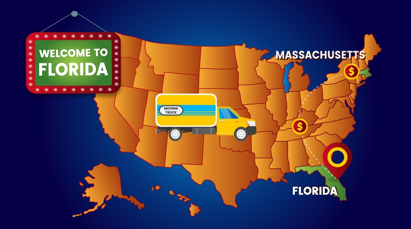 Moving From Massachusetts to Florida Movers and Cost moveBuddha