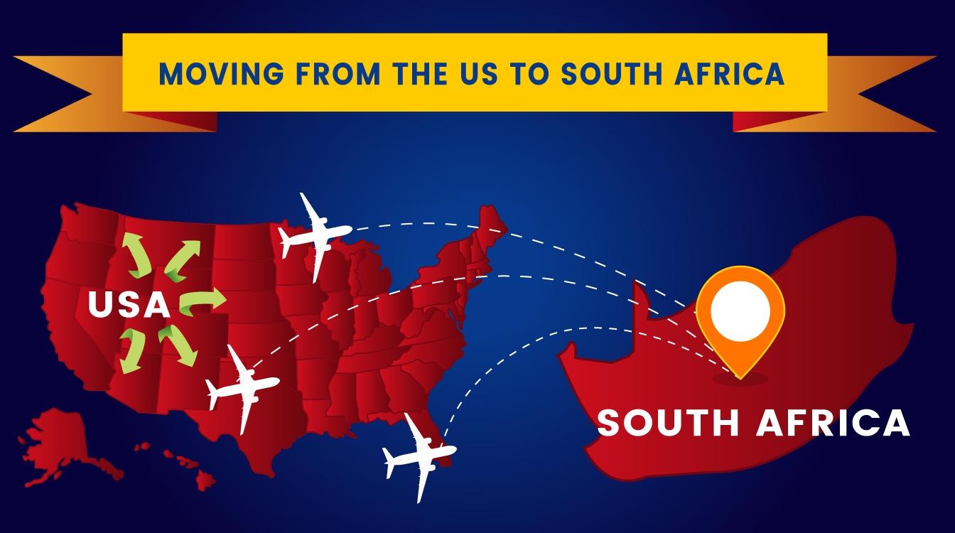 travelling to south africa from usa