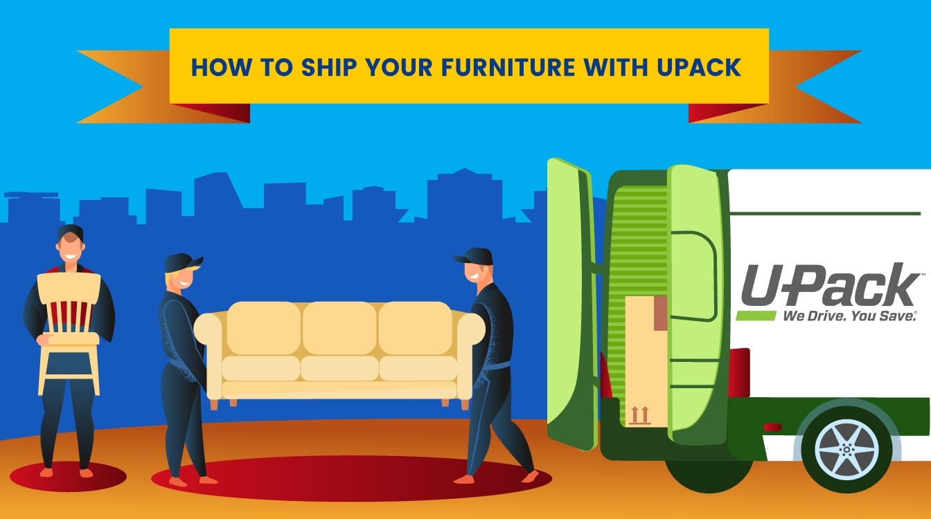 How to ship your furniture using UPack moveBuddha