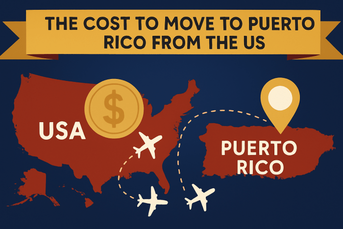the cost to move from puerto rico to the us