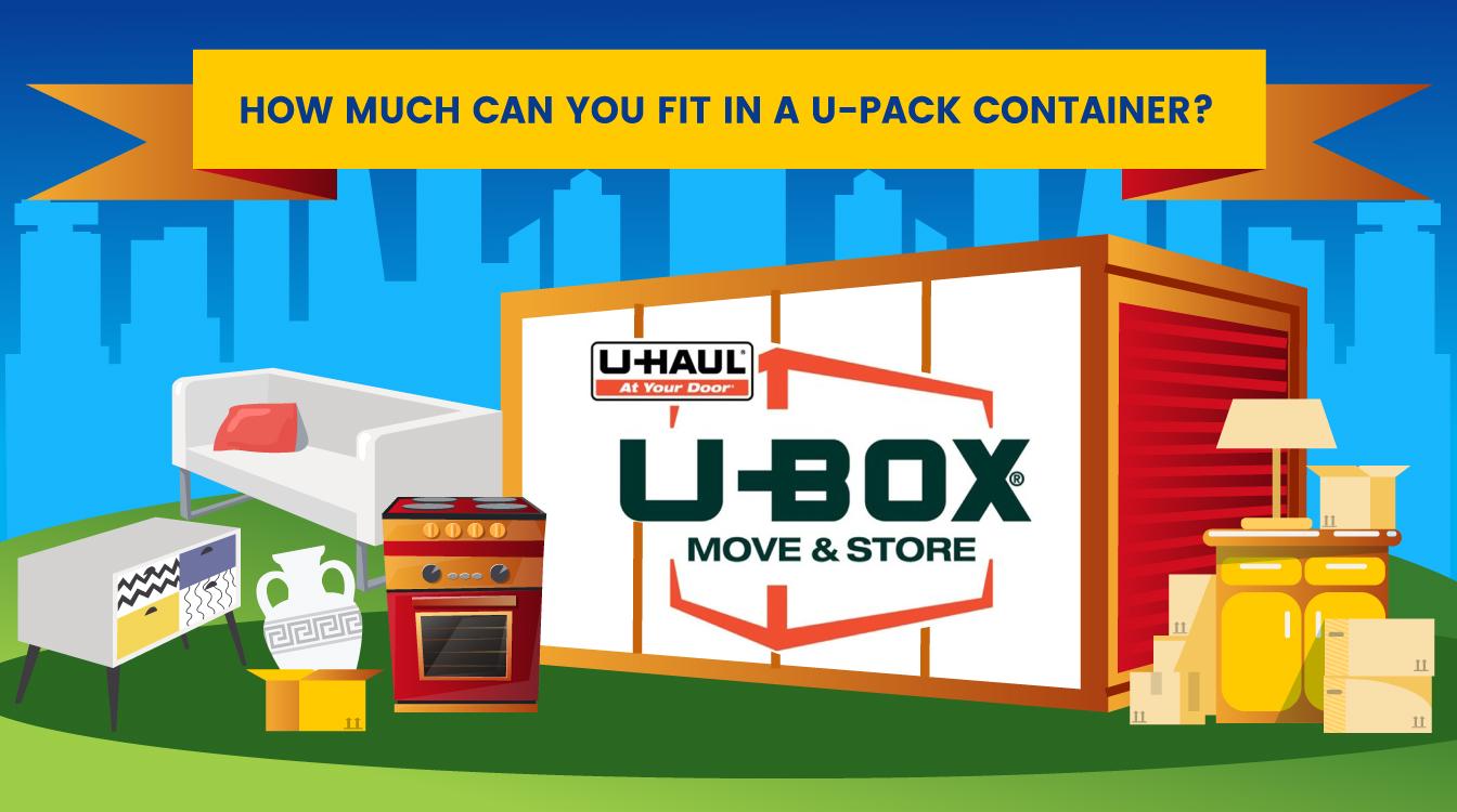 UPack Relocube Size What Fits in a UPack Container