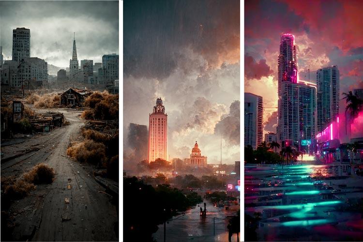 san francisco, austin, miami