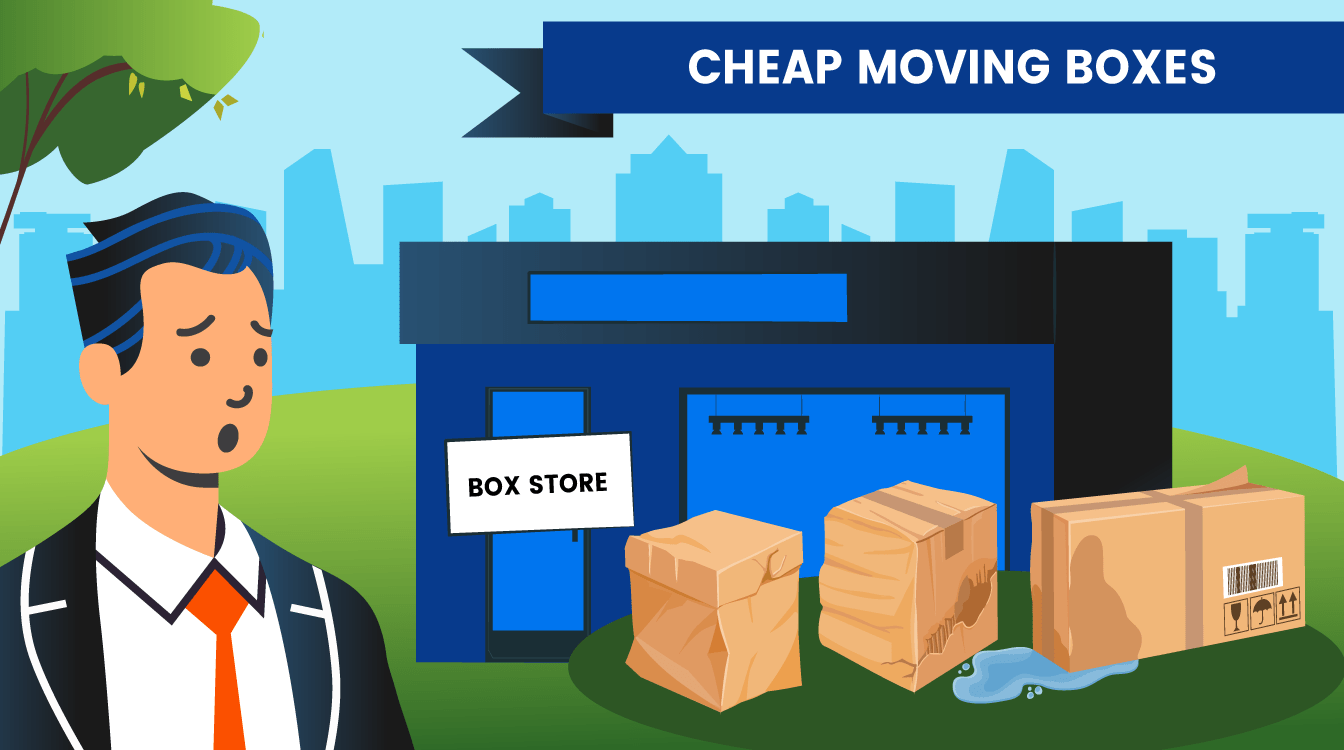 Cheap Moving Boxes moveBuddha