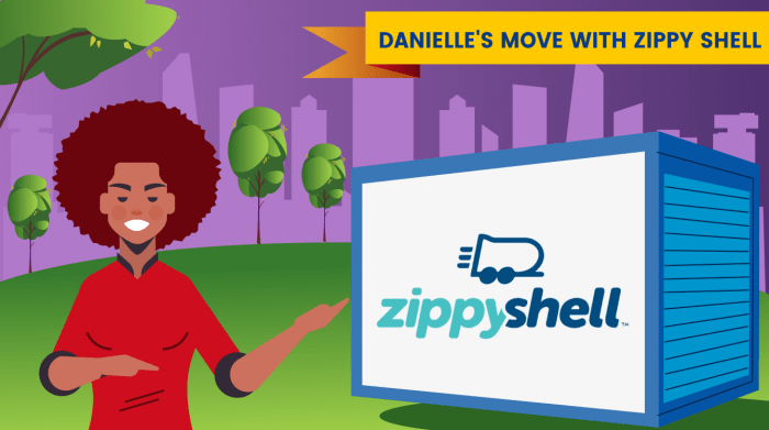 592.--Moving-Experience.-Danielle's-Move-with-Zippy-Shell