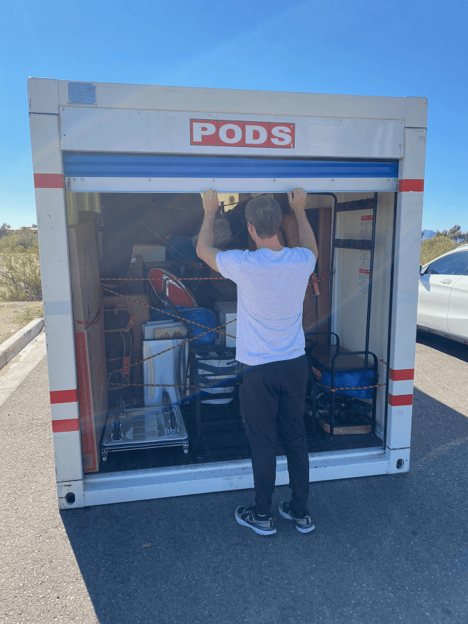 PODS REVIEW  PODS Moving Cross-Country Experience I Cost & Tips 4 packing  your PODS Container 