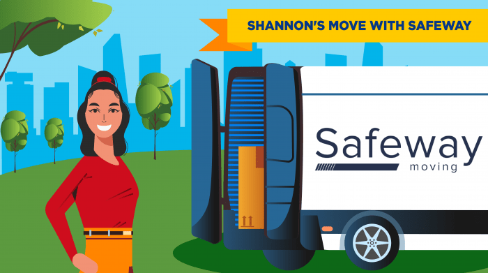 610. Shannon's Move With Safeway