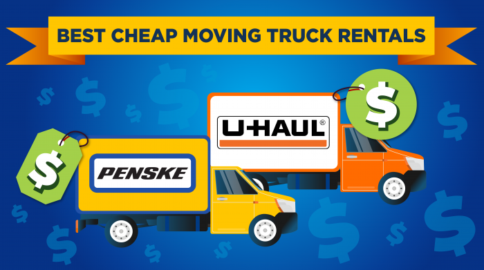 629. Best cheap moving truck rentals