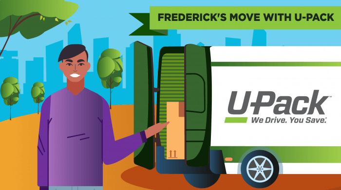 642. Moving Experience- Frederick's move with U-Pack