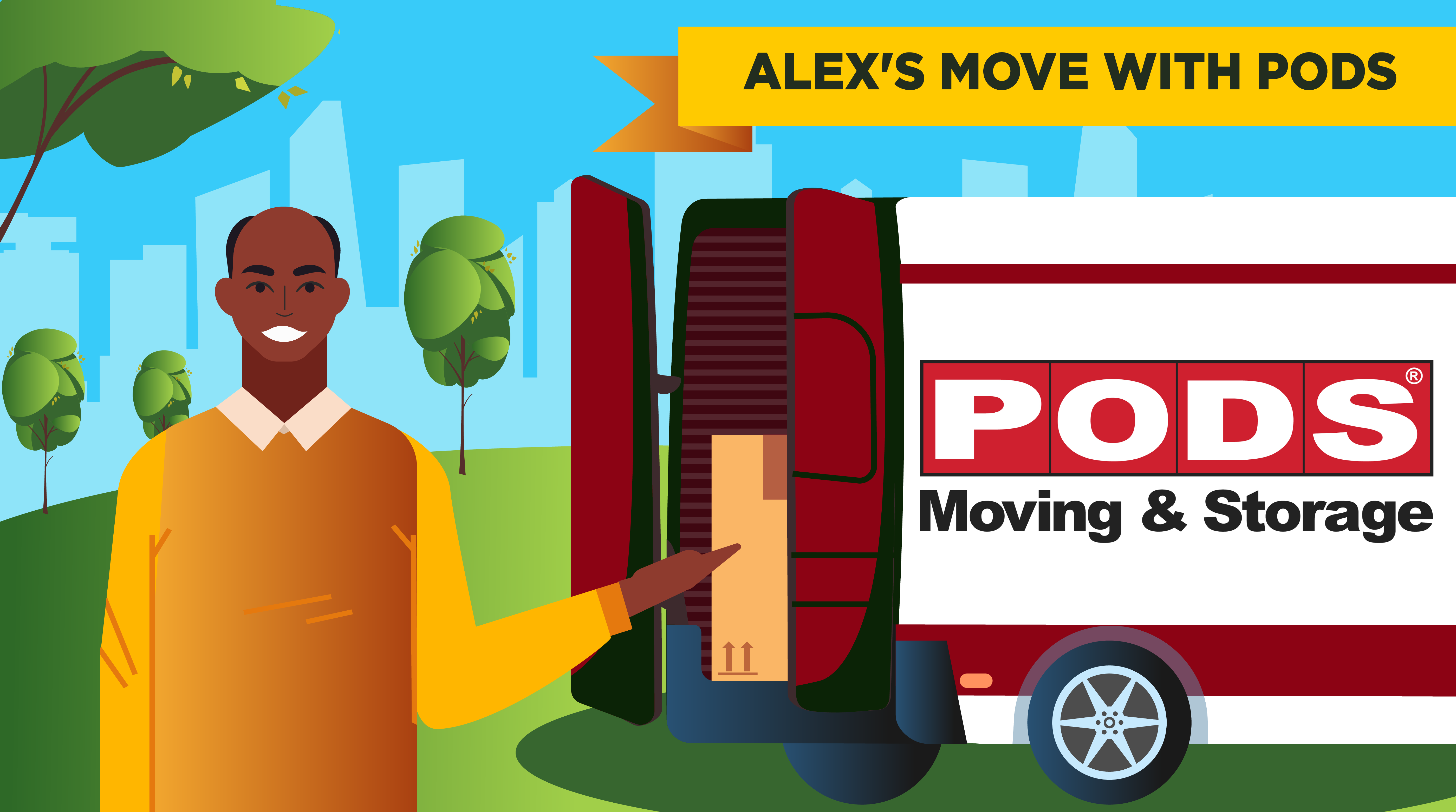 Moving Experience Alex's Move With PODS moveBuddha