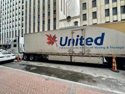 United moving truck
