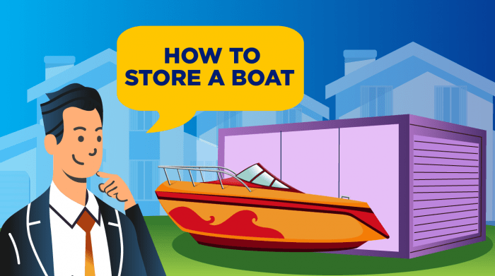 700. How to store a boat